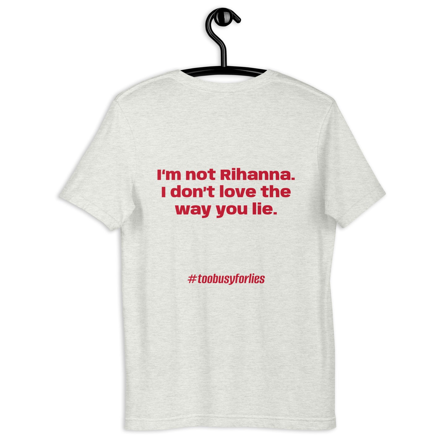I‘m not Rihanna.