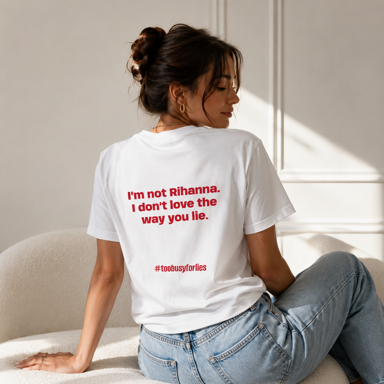 I‘m not Rihanna.