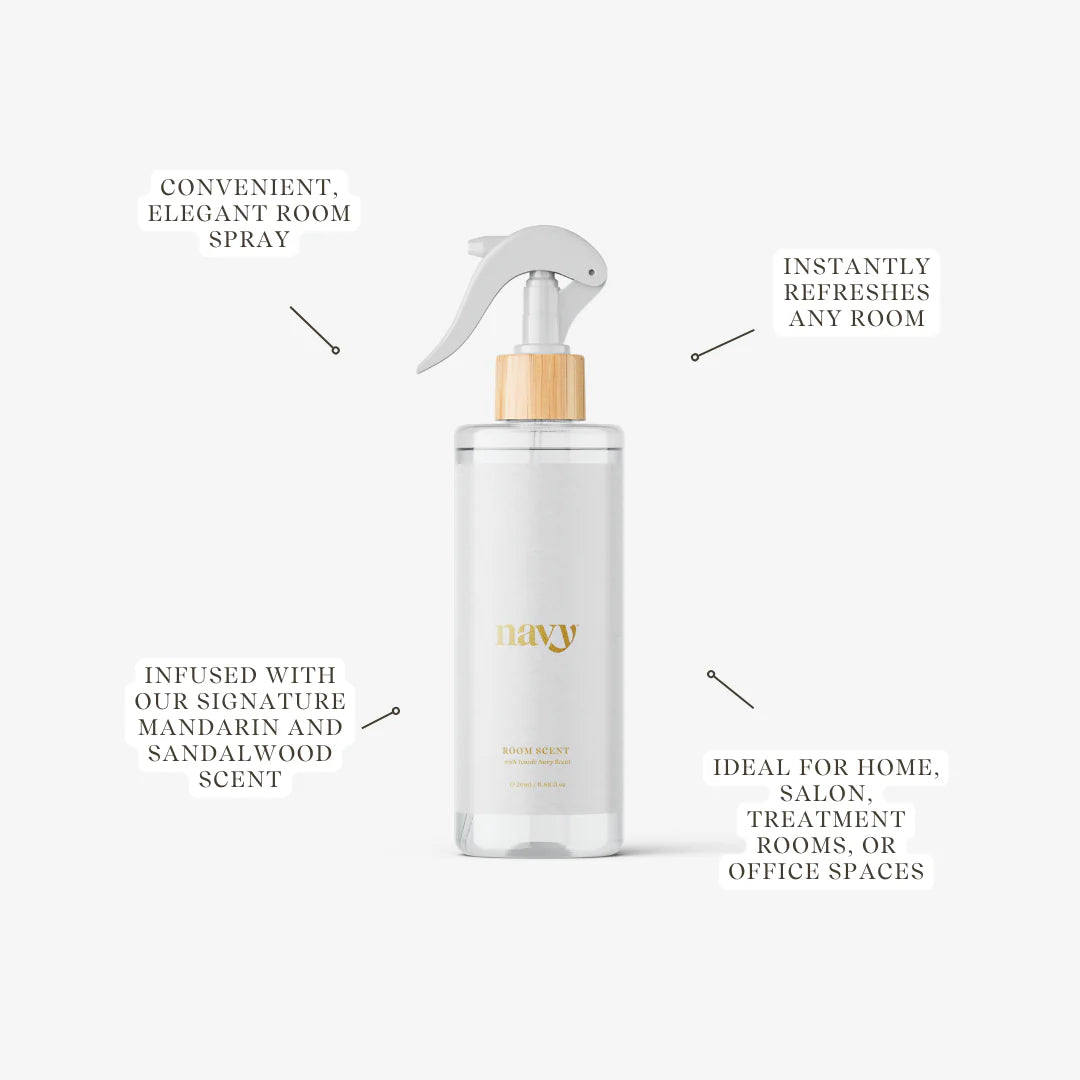 Navy kamergeurset: "Rest | Home Fragrance Bundle"