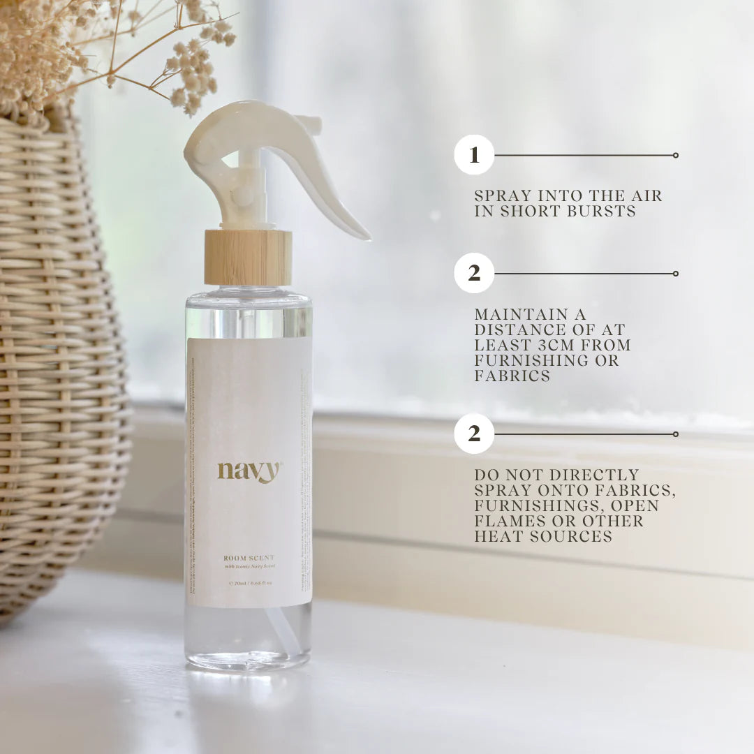 Navy kamergeurset: "Rest | Home Fragrance Bundle"