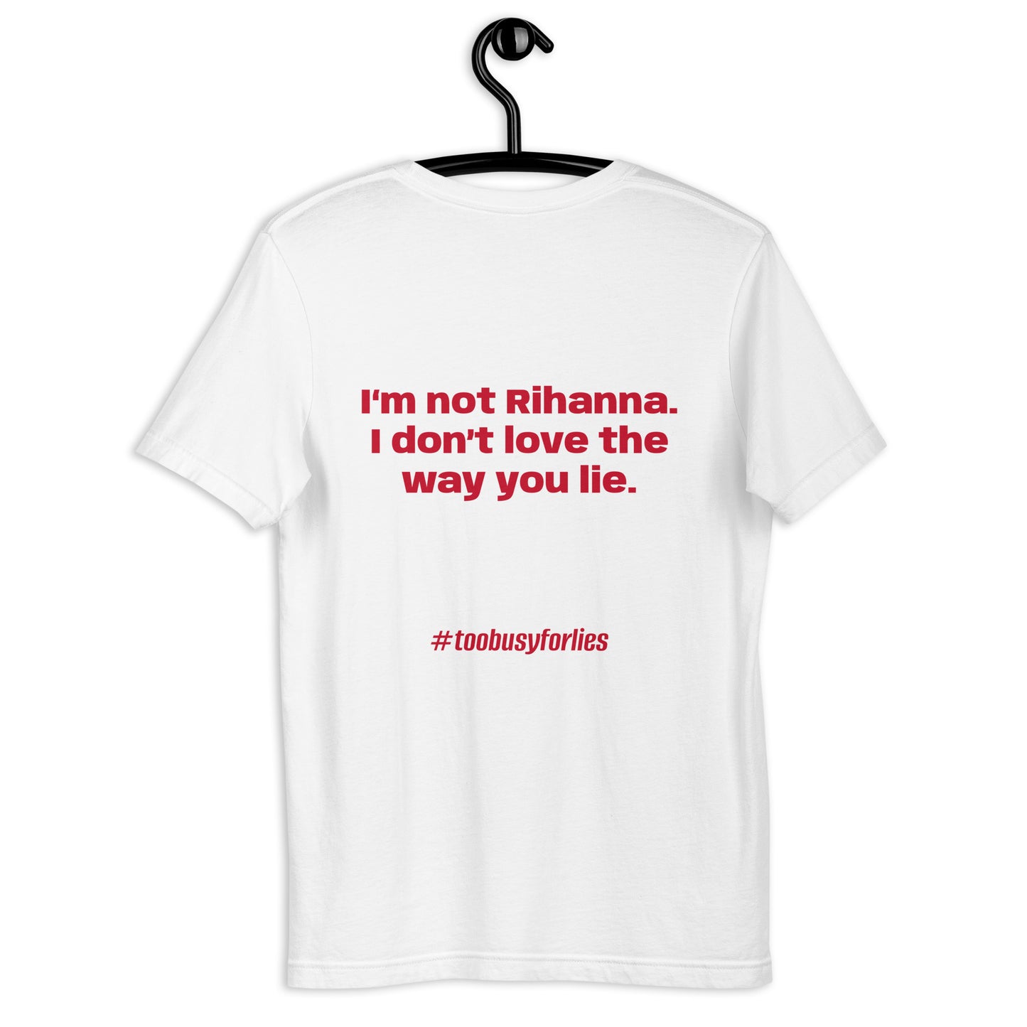 I‘m not Rihanna.