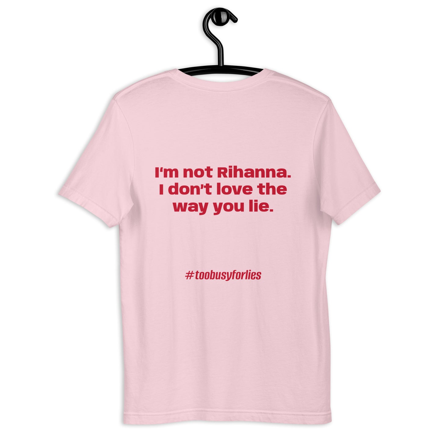 I‘m not Rihanna.